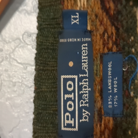 Vintage Polo Lambswool sweater by Ralph Lauren - Picture 3 of 10